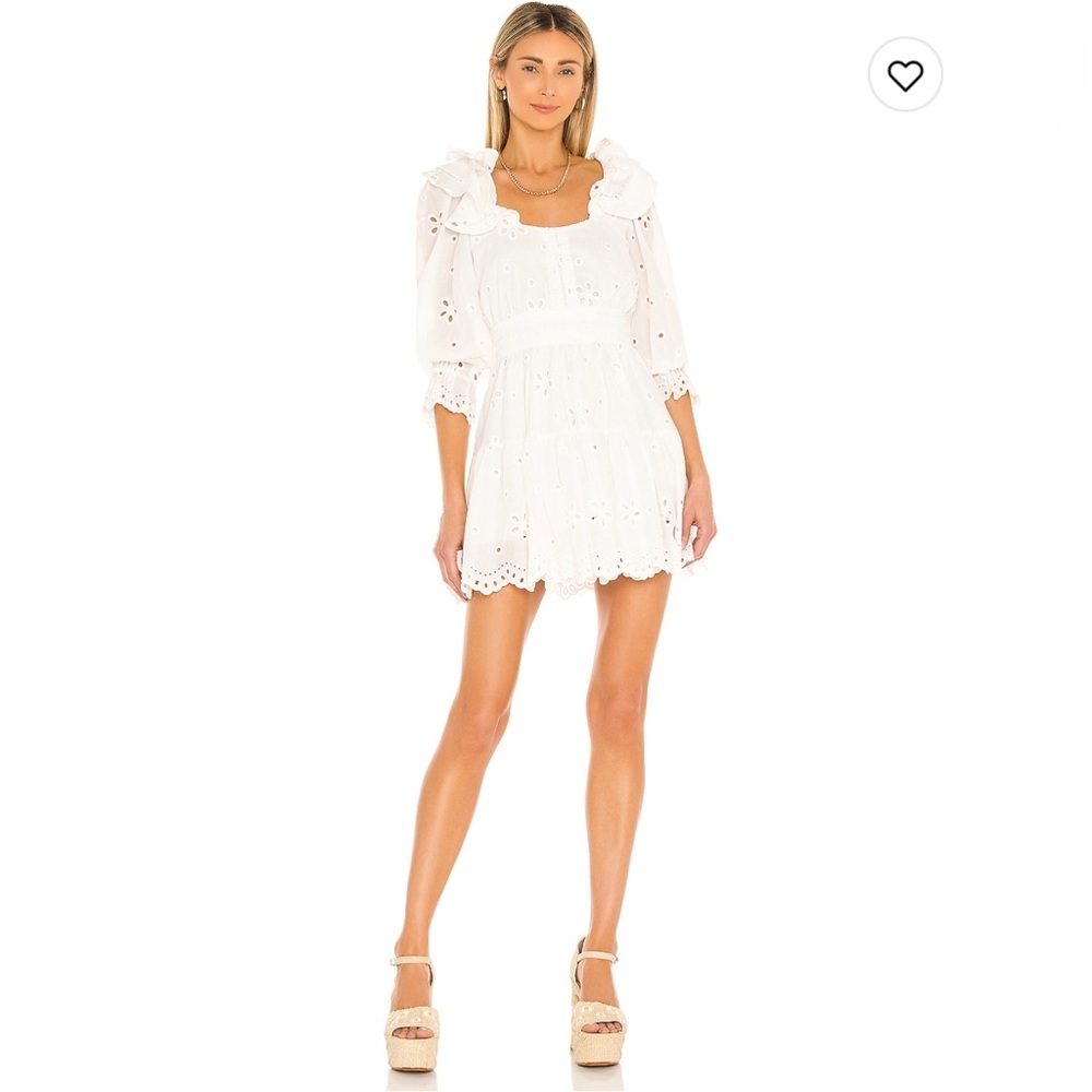 White For Love and Lemons dress